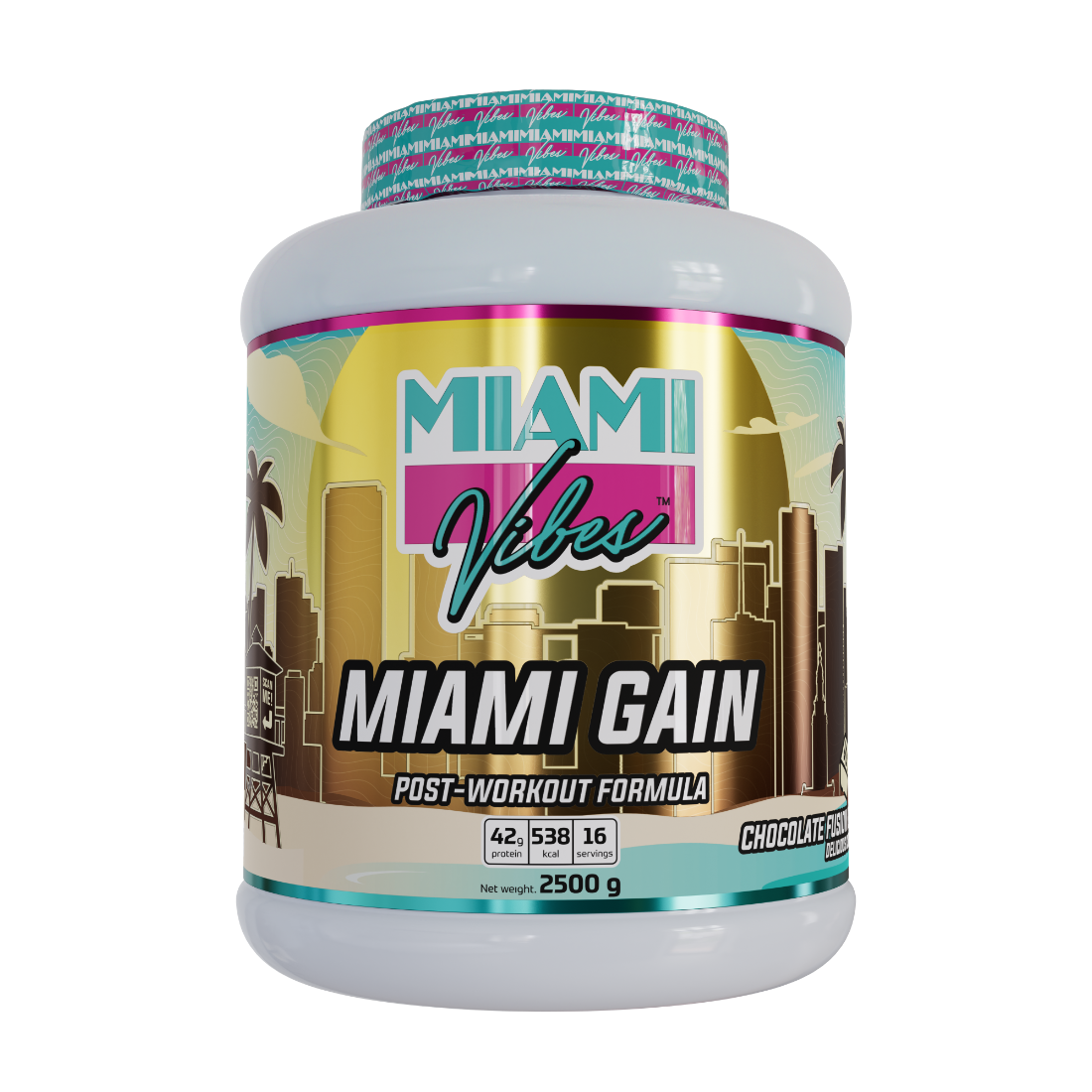 MIAMI GAIN 4540g (chocolate fusion) - Miami Vibes